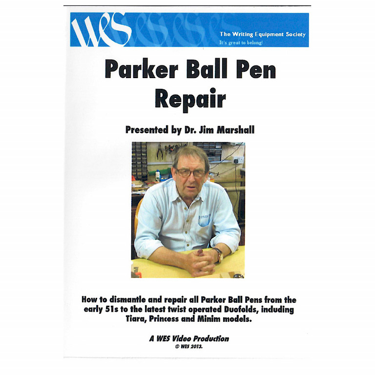 WES DVD - Parker Ball Pen Repair (online)